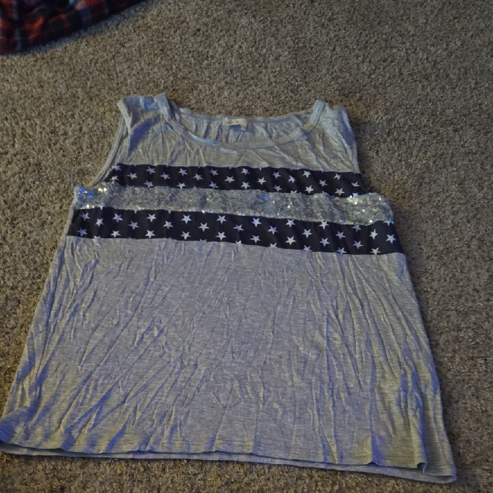 BiBi Light Gray Tank Top